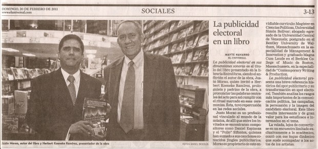 Reseña El Universal 1