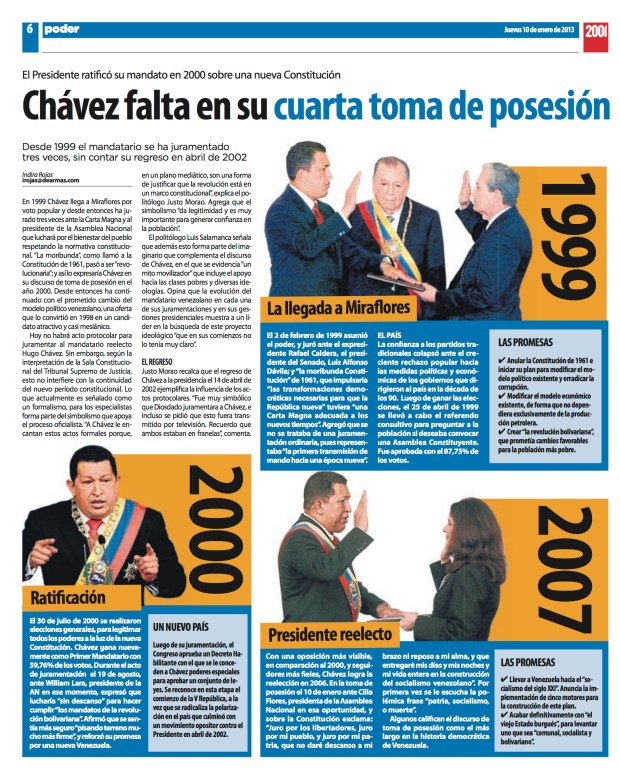 Entrevista a Justo Morao por Indira Rojas / Diario 2001/ Enero 10 de 2013